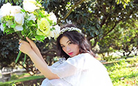 清纯森系美女田园小清新写真(9)