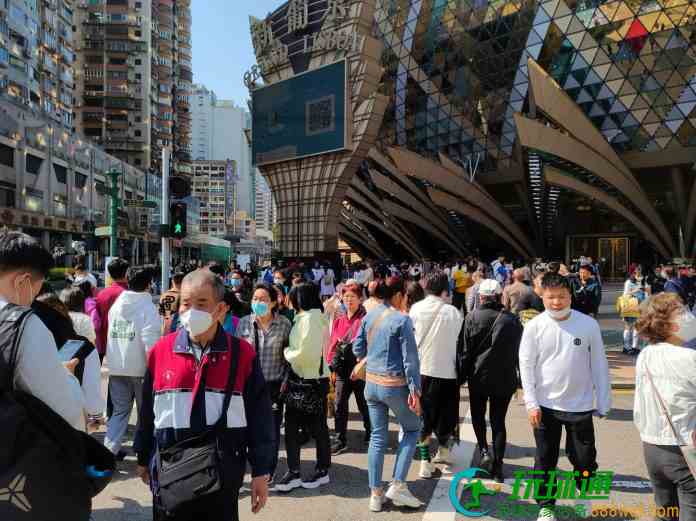 澳門2月入境旅客近160萬按月增14% 港客逾52萬同比飆近12倍 澳門2月入境旅客近160萬按月增14% 港客逾52萬同比飆近12倍
